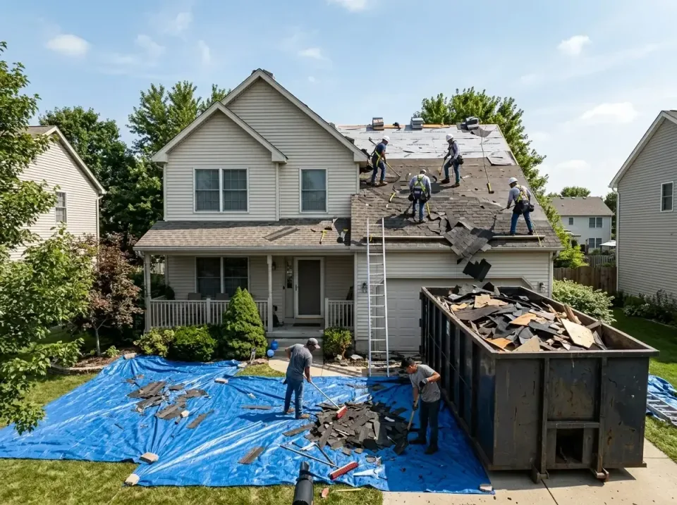 roof-replacement-debris-remova-004 — frequently asked questions, Cheapest Dumpster Rentals in Grafton, OH